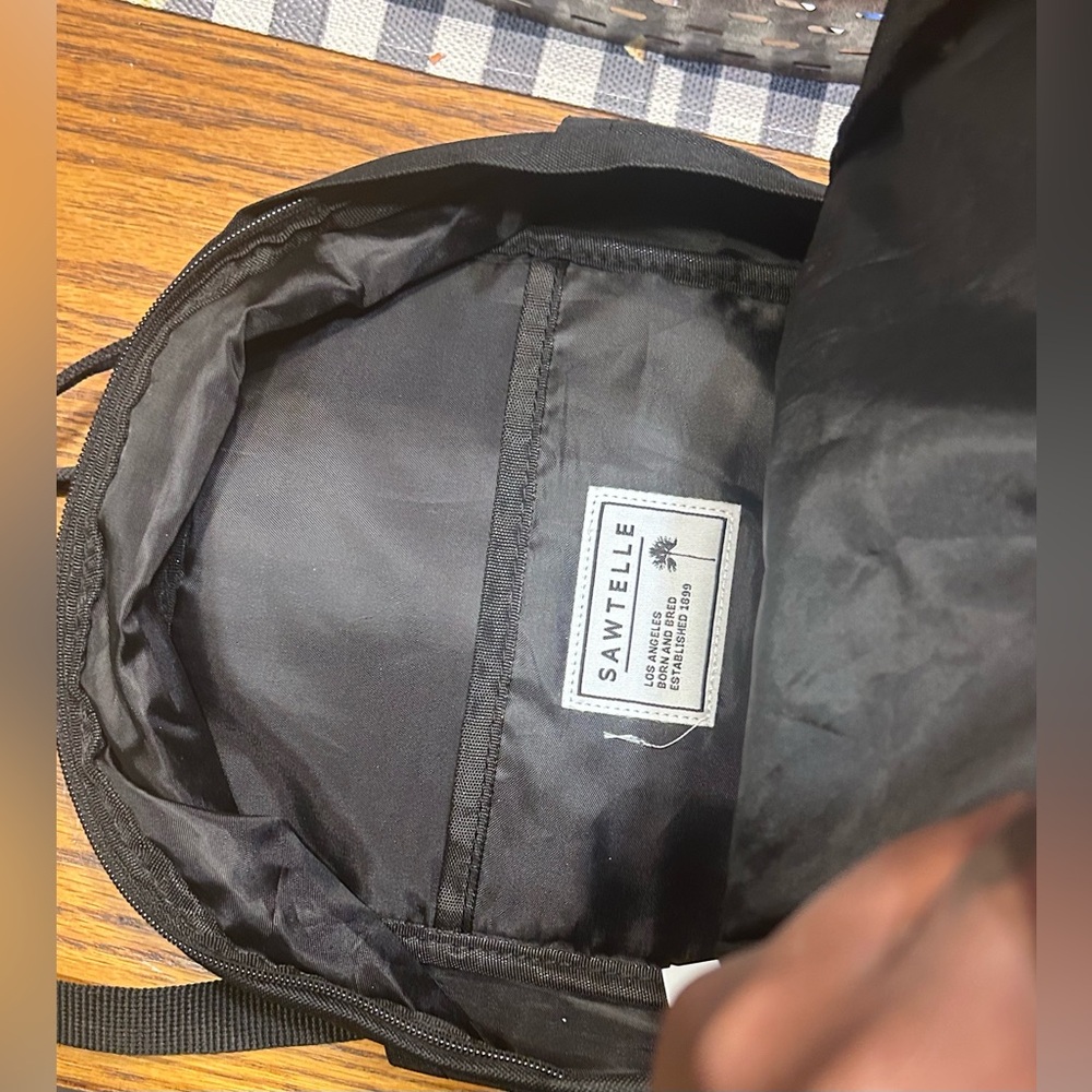 Black mini backpack - Picture 3 of 3